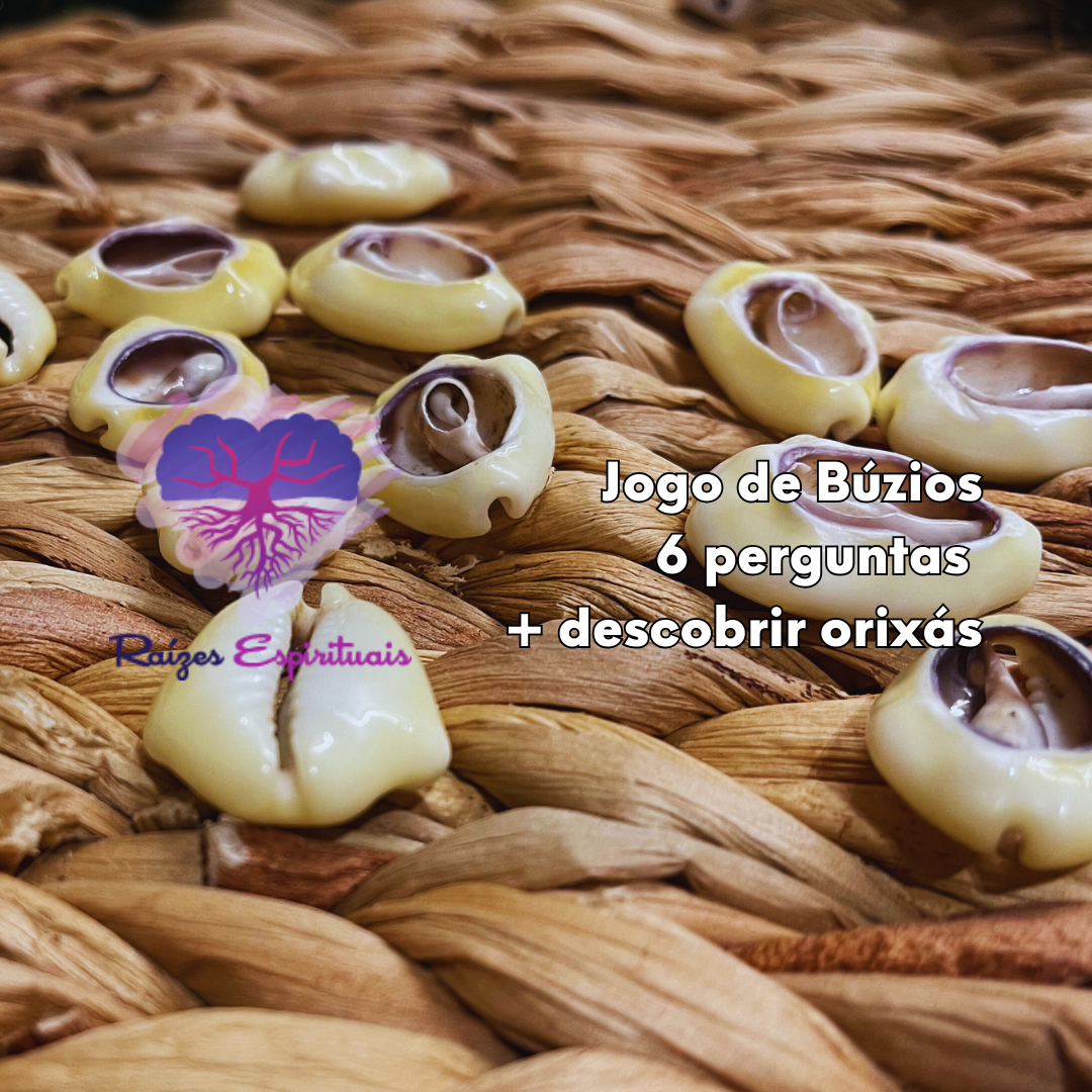 Consulta ao Jogo de Búzios com 06 perguntas + descobrir orixás