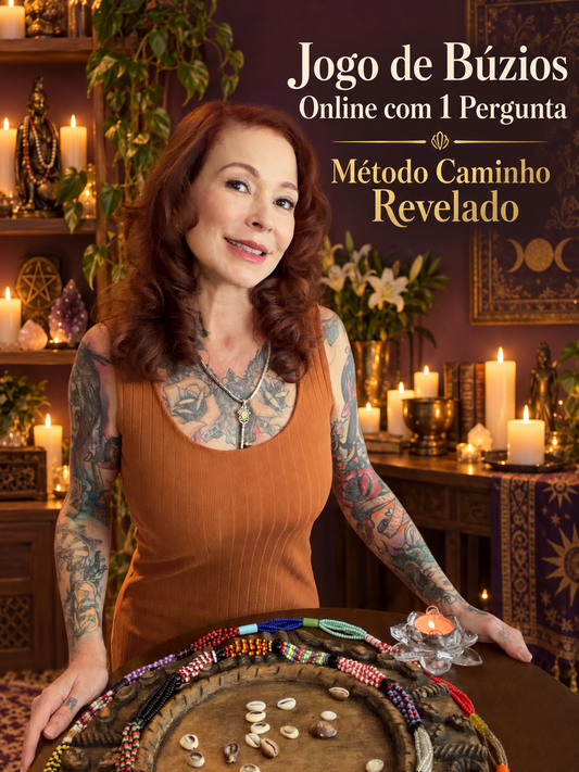 Jogo de Búzios — Método Caminho Revelado | 1 Pergunta