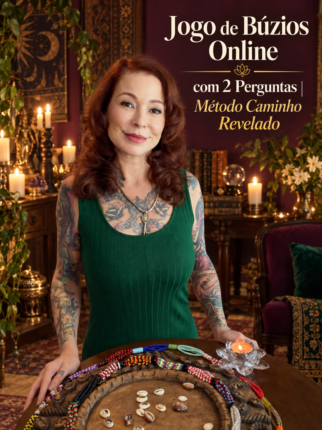 Jogo de Búzios — Método Caminho Revelado | 2 Perguntas